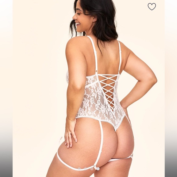 Adore Me- Clarisse Unlined Lingerie Bodysuit - Picture 3 of 7